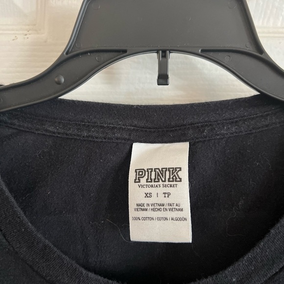 Victoria Secret, Love Pink, size xsmall/small Oversized pocket cropped t-shirt - Picture 2 of 4